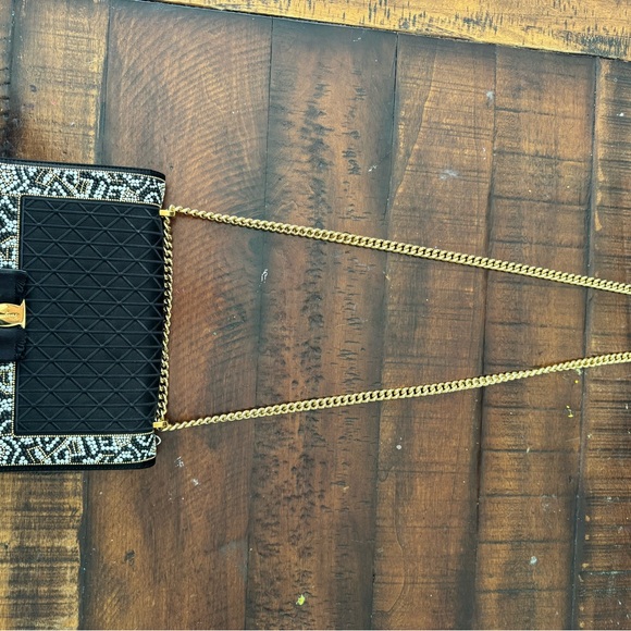 Salvatore Ferragamo Black Quilted Shoulder Bag - Picture 5 of 9